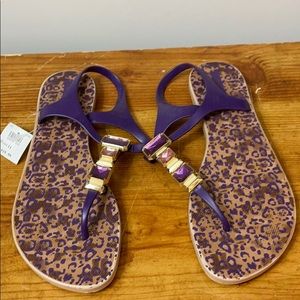 Purple, size 11 sandal